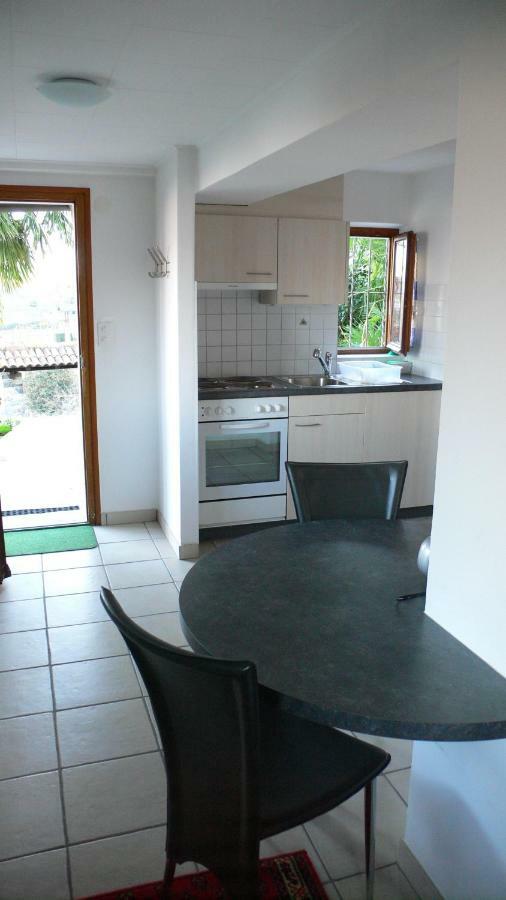 Ferienwohnung Casa Petra 1 1/2 Zi, Orgnana 83 Gambarogno Exterior foto